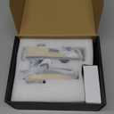 Smart Lock SMONET Bluetooth Keyless Entry Keypad Smart Deadbolt-Fingerprint Electronic Deadbolt Lock, Remote Ekeys Sharing, Easy to Install for Homes and Hotel Works with Alexa(Gateway Not Included) (Gold)