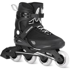 Inline Skate Women Men - COSMOID Move Professional Roller Skates Blades Adult Male Female, Indoor Outdoor and Fitness, Men 12/Women 12.5