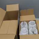 Fully Tempered Wine Glasses, Shock Resistant Wine Glass Set for Red or White Wine, Dishwasher Safe Stem Glasses for Restaurants, Bars, Home (Set of 8, 15.5 oz)