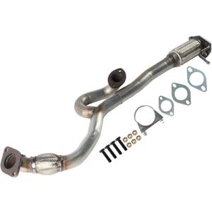 Exhaust Front Flex Pipe Compatible with GMC Terrain Compatible with Chevrolet Equinox 2012 2013 2014 2015 2016 2017 3.6L -Includes Gaskets
