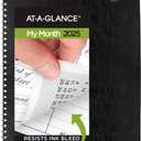 AT-A-GLANCE 2025 Planner, Monthly, 8" x 12", Large, DayMinder, Black (SK20025)