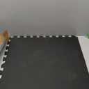 SUPERJARE 0.4'' Thick 12 Pcs 48 Sq Ft Rubber Top Exercise Equipment Mats, High Density EVA Foam Mats with Rubber Top, Interlocking Gym Flooring for Home Gym, Protective Workout Mat, Black