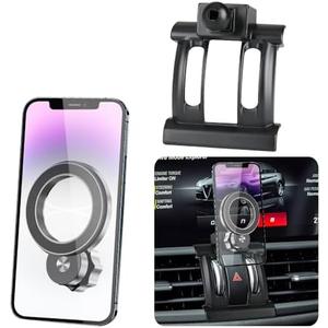 JIEZMO Car Magnetic Phone Mount for Alfa Romeo Giulia 2017 2018 2019 2020 2021 2022 2023 2024 2025 2026 Auto Accessories Best Cellphone Holder Mobile Cradle Cell Phones Navigation Charging Stand