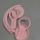 3 in 1 Beats Silicone Case for Solo 4 Headphones, Protective Covers for Shell/Ear Pad/Headband - Pink