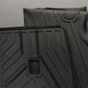 Powerty Cargo Mats with Backrest Mat for Toyota 4Runner 2025 2026 Accessories, All Weather TPE Cargo Trunk Liners with Seat Back Mat Replacement for 4Runner (Fit 5 Seats,Trunk Mat+Backrest Mat)