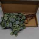 6 Pcs 27" Eucalyptus Stems Greenery Stems Eucalyptus Leaf Spray in Green Silk Plastic Plants Floral Artificial Plants for Home Party Wedding Decoration