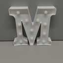 Foaky LED Letter Lights Sign Marquee Light Up Letters Sign for Night Light Wedding/Birthday Party Battery Powered Christmas Lamp Home Bar Decoration(M Sign)