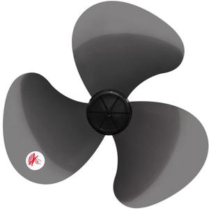 DOITOOL 16 Inch Plastic Fan Blade Replacement With Nut Cover - 3 Leaves Universal for Household Standing, Pedestal, and Table Fans