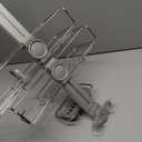 simplehuman Adjustable Shower Caddy, Stainless Steel and Anodized Aluminum