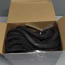 Shihanee Backer Rod for Gaps and Joints, Foam Caulk Saver, Square Shape Rope Caulk, Flexible Cuttable Backer Strip for Concrete Caulking Filler(65 ft X 1/2 Inch)