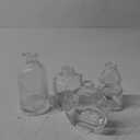 Glass Bud Vases Set of 4, 4 Sizes of Small Flower Vase for Party or Home Table Decorations