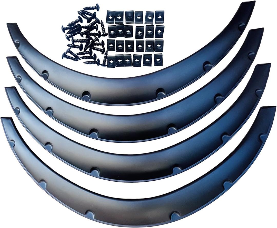 4pcs Small Universal Car Fender Flares Wide Body Kit