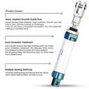 TAILONZ PNEUMATIC 25mm Bore 50mm Stroke Air Cylinder Double Action with Y Connector and 2Pcs 6mm Fitting MAL25x50