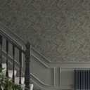 3 x Ismoon 17.3"x78.7"Tropical Peel and Stick Wallpaper Fern Forest Wallpaper Vintage Dark Green Contact Paper Jungle Leaf Removable Self-Adhesive Wall Paper for Bathroom Vinyl Roll