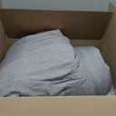 Bedsure Oversized King Comforter Set - Dark Grey Soft Bedding for All Seasons, Cationic Dyed Bed Set, 3 Pieces, 1 Oversized King Size Comforter (120"x98") and 2 Pillow Shams (20"x36"+2")