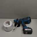 Paint Sprayer, 650W Cordless Paint Sprayer with Battery, 6 Brass Nozzles & 3 Spray Patterns, Electric Paint Sprayers for House Painting Graffiti Wall Fence Furniture DIY Projects