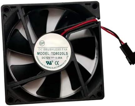 Joshua Adams TD8020LS 8020 12v 0.08A 8CM Silent Cooling Fan
