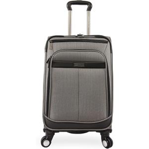 Perry Ellis Lexington II Lightweight Carry-on Spinner Luggage, Herringbone, One Size