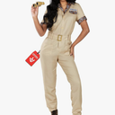 Morph Zoo Keeper Safari Costume Women - Zookeeper Costume Adult Women Safari Outfit for Womens Zoo Keeper Halloween Costumes S
