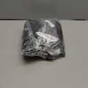 LIBERECOO Oval Fitted Vinyl Tablecloth - Black Wood - Fits 48 x 68 Inch Oval Table - Waterproof, Elastic Edged for Secure Fit, Easy to Clean Plastic Table Cover