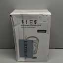 SIUQ 16 oz Coffee Cups-90 Pack Disposable Coffee Cups with Lids and Straws, Insulated Ripple Wall To Go Paper Coffee Cup for Coffee, Juice, Hot Chocolate and Hot Tea Drinks - Champagne