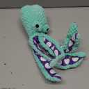 Large Squeaky Dog Toys- Plush Dog Toys with Soft Fabric for Small, Medium, and Large Dogs Daily Companionship, Training Reward Gift (Green)