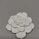 Guichifun Flower Wall Decor 3D Resin Succulent plants - Wall Hanging Decor Art Decor for Home Bedroom Living Room White Christmas Gift 3.25 X 4 X 1.25 Inch