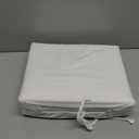 Tuft & Needle Full/Queen Percale Duvet Cover Set  100% Supima Cotton, Crisp & Cooling Bedding for Hot Sleepers, Breathable & Durable with Zipper Closure & Corner Ties, Oeko-Tex Certified, Sand