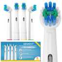 8 Pack Replacement Toothbrush Head Compatible with Oral B Toothbrush (Premium Packaging)