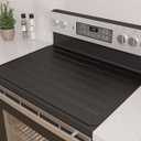 Stove Top Covers for Electric Stove, Thickened Premium Silicone Stove Mat for Glass Top Stove, 28 x 20 Glass Stove Top Cover Protector, Oven Range Top Cover, XL Dish Drying Mat (Beige)