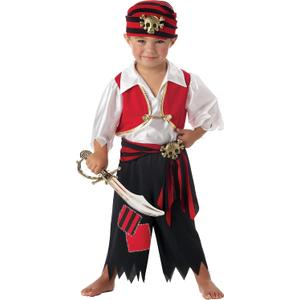 Ahoy Matey Pirate Costume Toddler (Large)