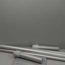 10x10 Pipe and Drape Stand Kit, Heavy Duty Backdrop Stand Adjustable, Sturdy Metal Back Drop Decoration Frame with Flat Base for Parties, Flower Wall, Wedding, Event,Trade Shows, Photo Shoot (10ftx10ft, Silver)