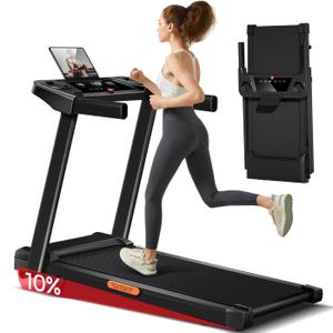 Umay SF10 Foldable Treadmill with 10%/15% Incline for Home and Office