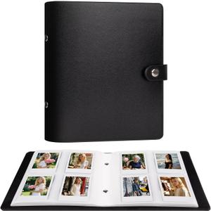Ruibytree 320 Pockets Photo Album for Fujifilm Instax Mini LiPlay 12 11 9 8 40 41 99 Evo 7S Instant Film Camera, PU Leather Cover Photo Book for Polaroid 2x3 Pictures, Black