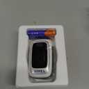 Vibeat Fingertip Pulse Oximeter, Blood Oxygen Saturation Monitor| O2 Meter, Portable SPO2 & Pulse Rate Monitor, Batteries and Lanyard Included (White)