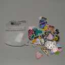 Harsgs 60pcs Random Assorted Styles Embroidered Patches, Bright Vivid Colors, Sew On/Iron On Patch Applique for Clothes, Dress, Hat, Jeans, DIY Accessories