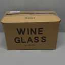Krosno Large White Wine Glasses Set of 8, 13.2 oz, Avant-Garde Collection, Crystal Glass,Long Stem Wine Glasses for Wines and Cocktails, Glass Set for All Occasions, Dishwasher Safe, Made in Europe