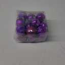 2.36" Christmas Ball Ornaments Purple 19 Pcs Small Shatterproof Christmas Tree Decorations Xmas Tree Christmas Ornaments Balls with Hanging Loop for Halloween Wedding Holiday Party Wreath Home Decor