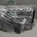 7 code Thicken & Sturdy Clear Shoe Storage Organizer with Magnetic Door, Stackable Boxes for Closet, Foldable Shoe Rack for Sneaker Boot Container, Plastic Shoe Cabinet Shoe Box 6 Pack, Black