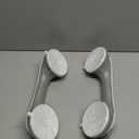 TAILI Shower Grab Bar, 2 Pack 12 Inch Suction Grab Bars for Bathtubs and Showers for Elderly, Shower Handle for Seniors Bathroom Safety Grip, No Drilling Removable,(Gray)