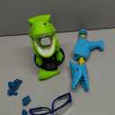 Dinosaur Shooting Boy Toys for Kids Age 3 4 5 6 7 8 - Moveable Shooting Game with Scoreboard, Light and Sound, 12 Foam Balls, Boy Toddler Toys 5-7 6-8 8-10, Competition Game Gifts (Green)