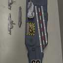 deAO Aircraft Carrier Toy Army Men with Scale Model Warplanes Warships Military Vehicles Battleship Planes Helicopter Trucks Tank Toys for Kids Boys Girls 28 Inches