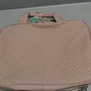 BAGSMART Large Toiletry Bag Travel Bag with Hanging Hook, Water-resistant Makeup Cosmetic Bag Travel Organizer for Accessories, Shampoo, Full Sized Container, Toiletries (Baby Pink)