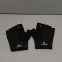 ATERCEL Workout Gloves for Men and Women, Exercise Gloves for Weight Lifting, Cycling, Gym, Training, Breathable and Snug fit (Large, Black)