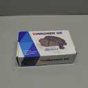 DRiV Wagner Disc Brake Pad Set - ZD866 - Ceramic Brakes for Car - Reduces Noise & Restores Braking Performance - Stainless-Steel Hardware - QS - Ceramic