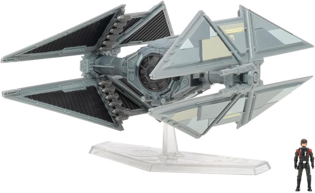 Star Wars Micro Galaxy Squadron TIE Avenger - 5-inch Vehicle with 1-Inch Micro Figure Accessory
