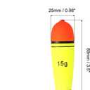 PATIKIL Fishing Slip Bobbers EVA Fishing Float for Saltwater Freshwater Fishing