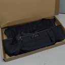 Leather Car Seat Organizer for Handbag/Purse Fits Between Front Seats, Holds Wallet, Phone & Essentials. (Modle A/Black)