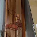 2" Slats Wood Blinds for Indoor Windows: Solid Wooden Blackout Blinds & Shades,Black Out Privacy Horizontal Blinds for Home Bedroom Bathroom Living Room Windows and Doors 22.5" WX48 H Warm Brown