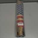 Mouse Pad 31.5 X 15.7 in, Extended Large Mat with Stitched Edges, Non-Slip Rubber Base, Home Office Desk Decor Accessories for Computer Laptop Work Gaming (Retro Wood Old USA Flag)